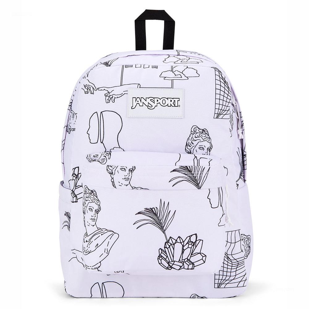 Sac à Dos Scolaire JanSport SuperBreak? Blanche | LNY-03564506